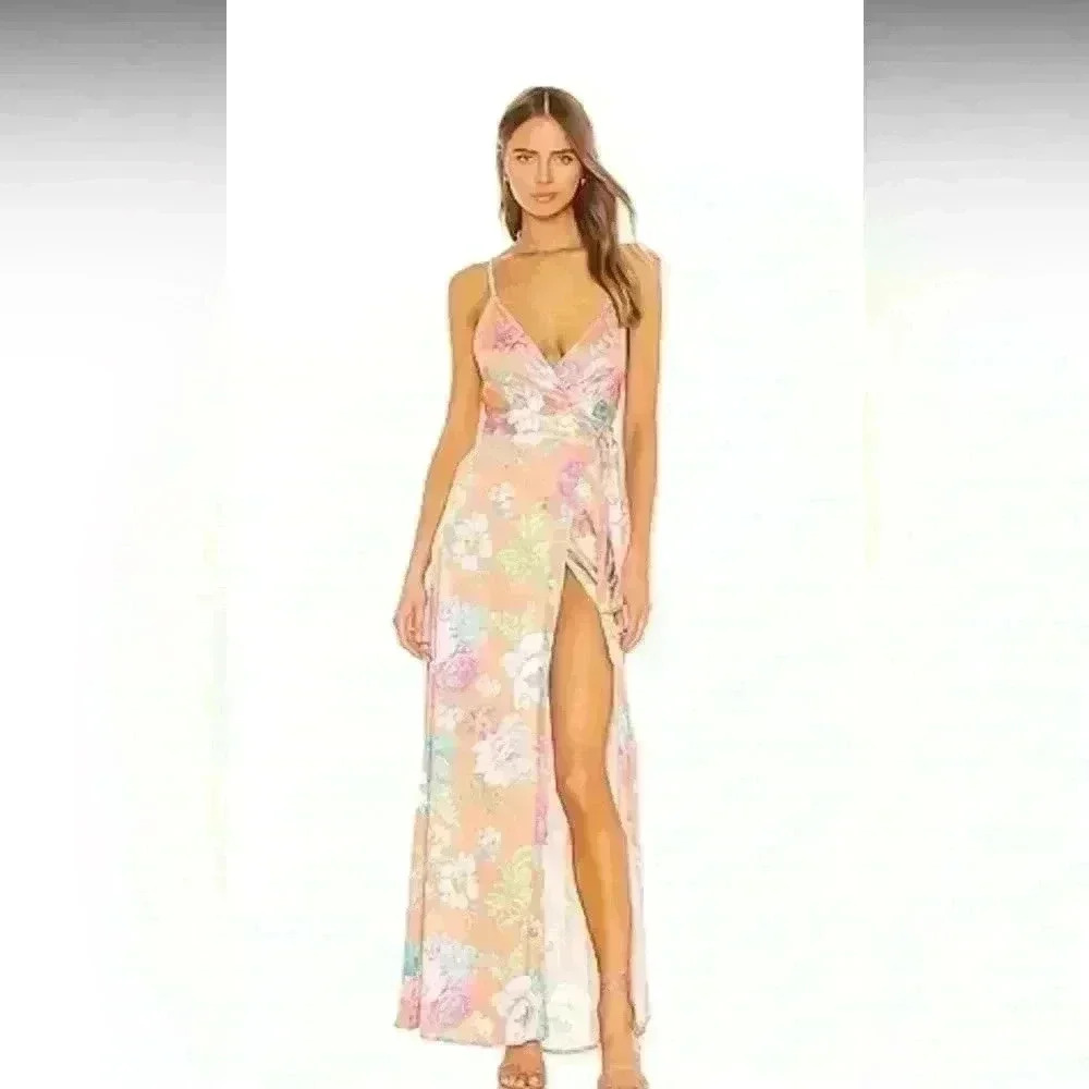 MAJORELLE Cubano Maxi Dress size small